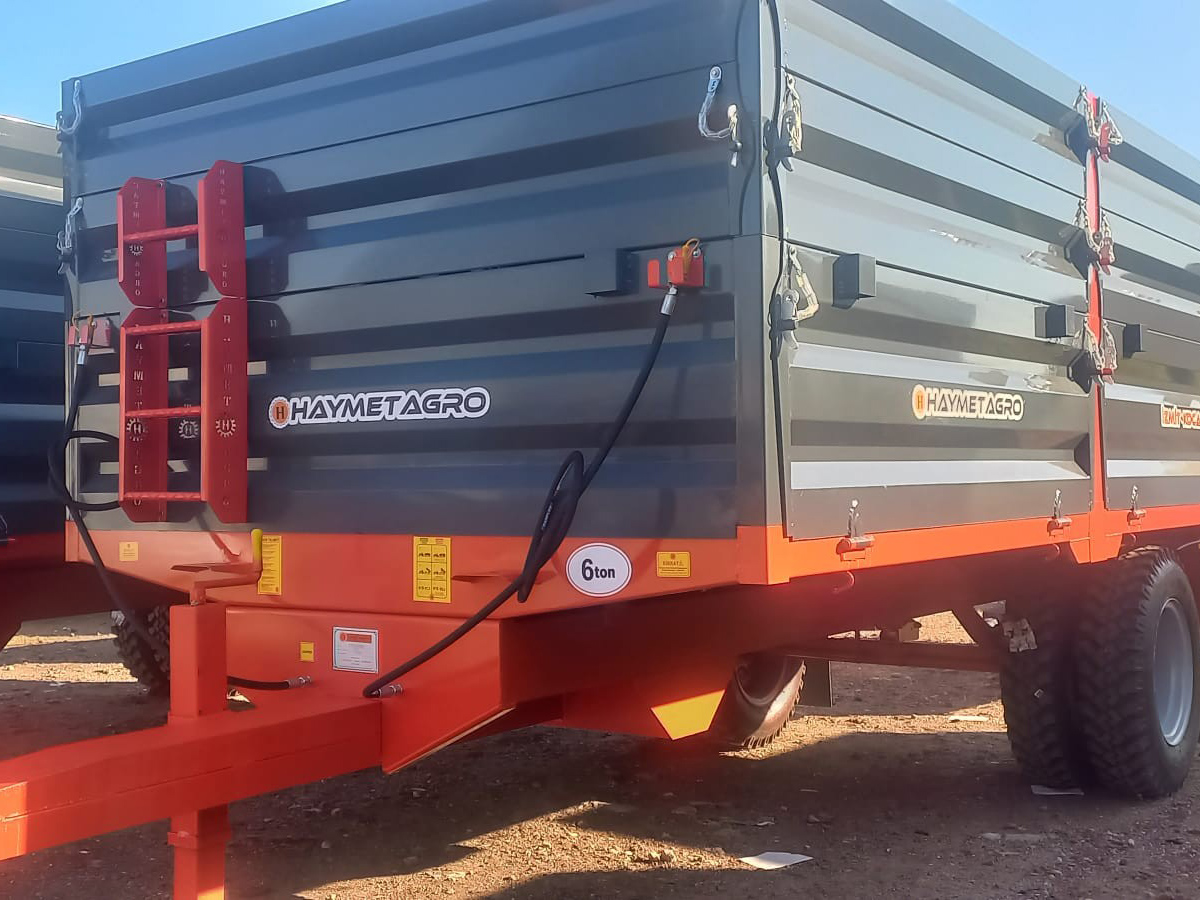Tek Dingilli Römork - 6 Ton Çift Lastik